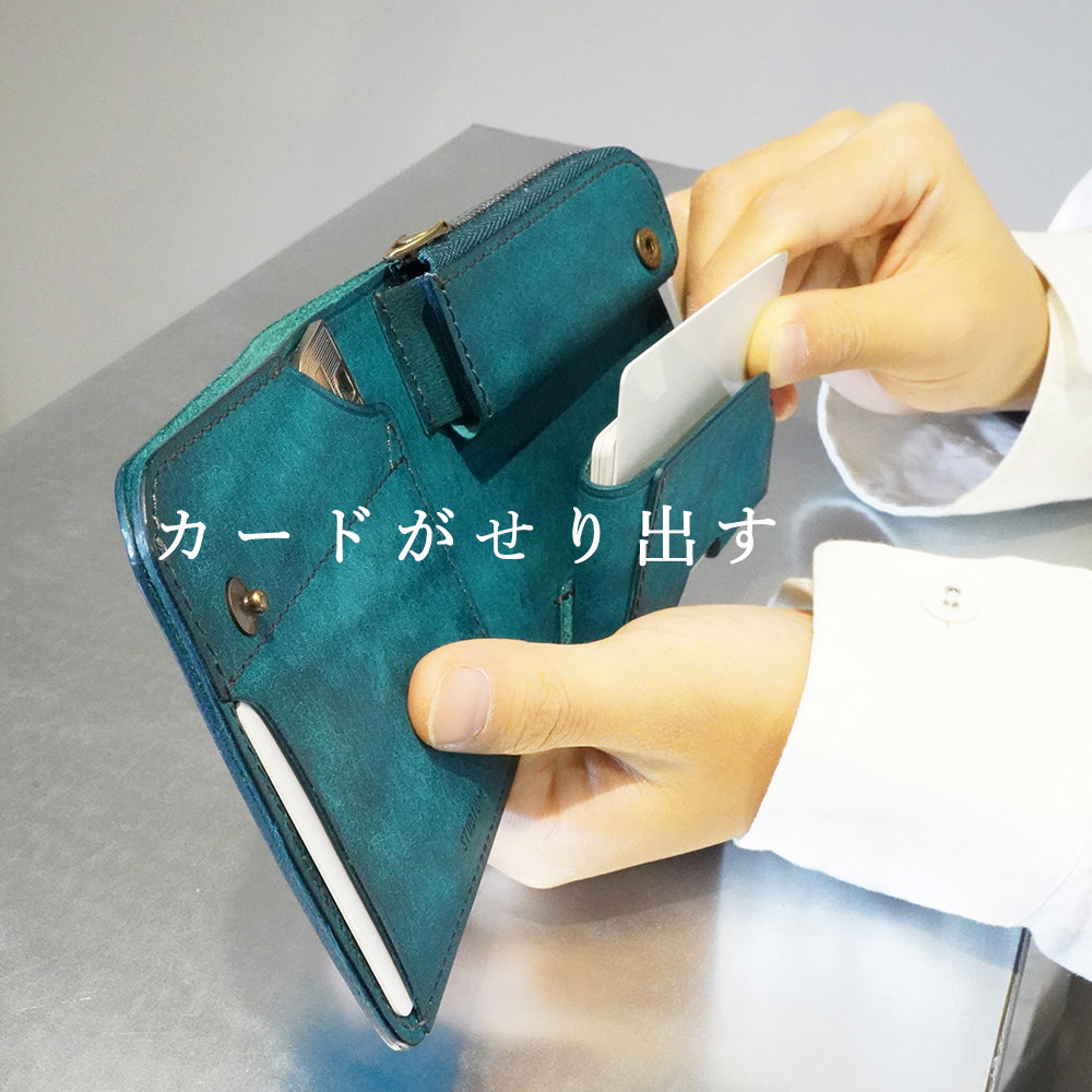 小さく薄い財布「POKET/ポケト」小さくても大容量で薄さをキープ!