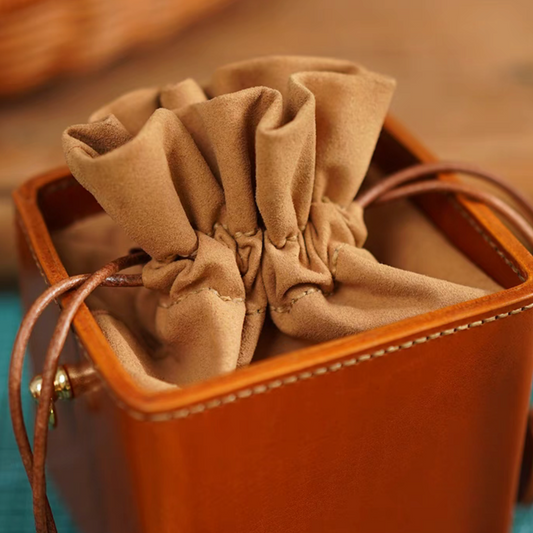Leather box Genuine leather box shoulder bag