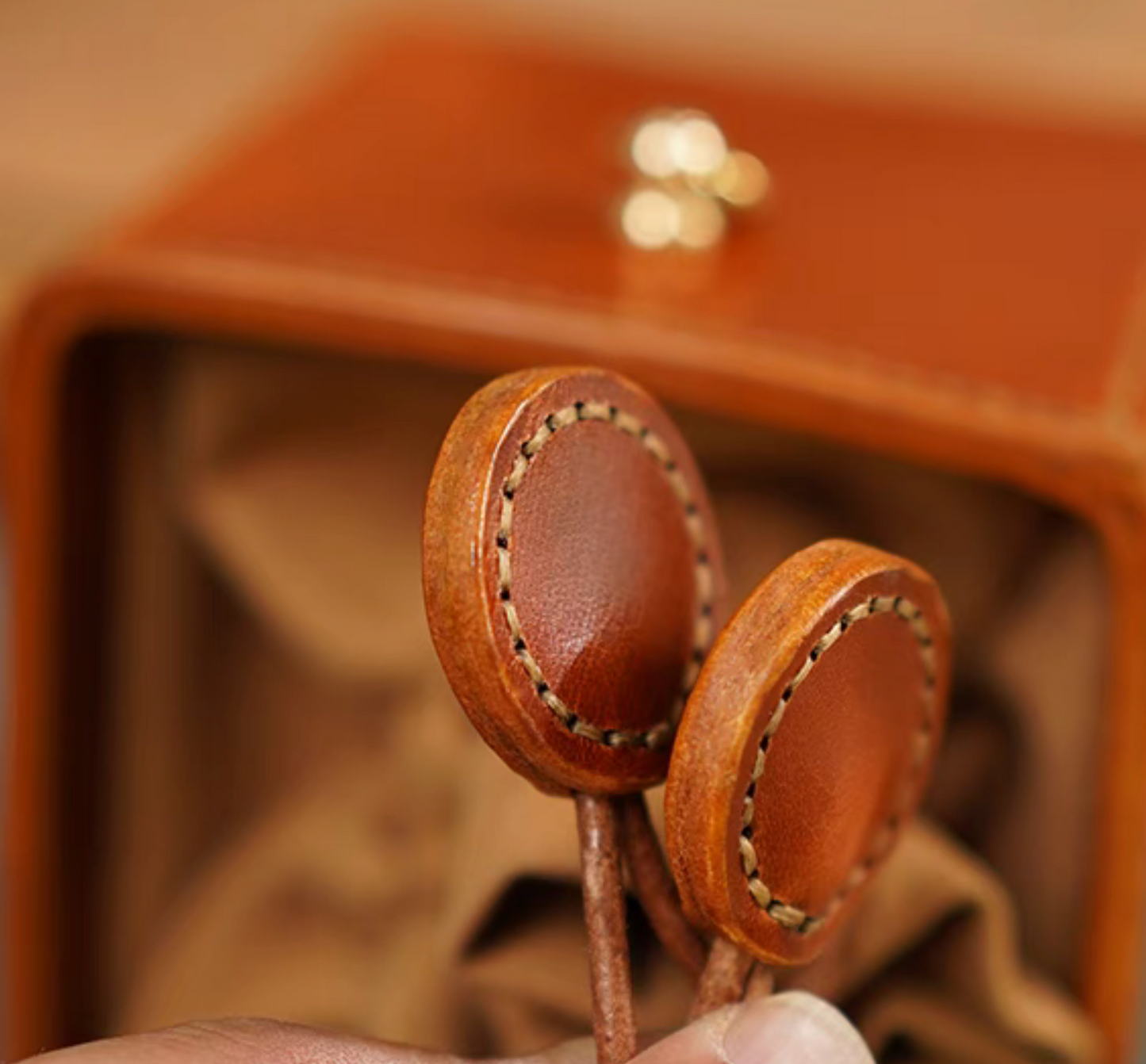 Leather box Genuine leather box shoulder bag