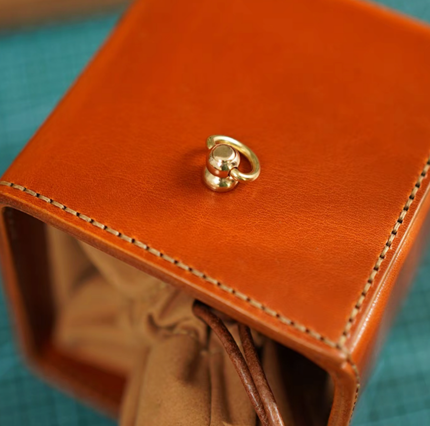 Leather box Genuine leather box shoulder bag