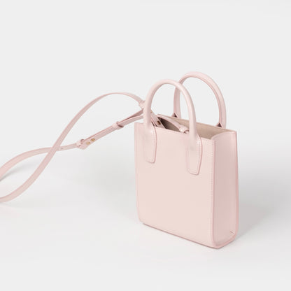 【受注生産】スクエア レザー 2WAY トートバッグ