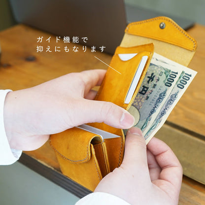 一瞬で開いて カードがスッと出しやすい micro wallet IC / graffi（マイクロウォレットIC / グラフィー）