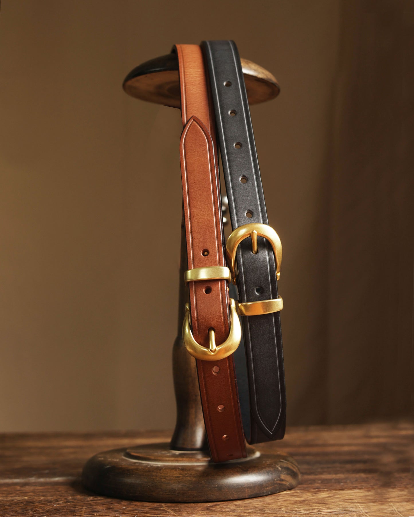 Women's leather belt 25mm Italian cowhide simple leather belt belt