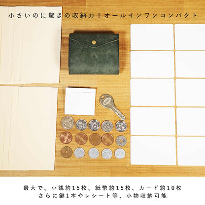 一瞬で開いて カードがスッと出しやすい micro wallet IC / graffi（マイクロウォレットIC / グラフィー）