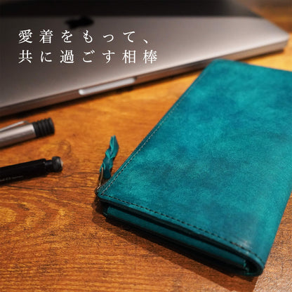 「1秒財布®︎」速い小さい薄い長財布 レジでモタつかず後ろを気にしない！カードが立つ、お札が噛まない新構造