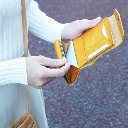 一瞬で開いて カードがスッと出しやすい micro wallet IC / graffi（マイクロウォレットIC / グラフィー）