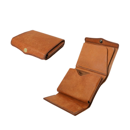 圧倒的な携行性！カードサイズの極小三つ折り財布『timik ティミック』