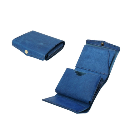 圧倒的な携行性！カードサイズの極小三つ折り財布『timik ティミック』