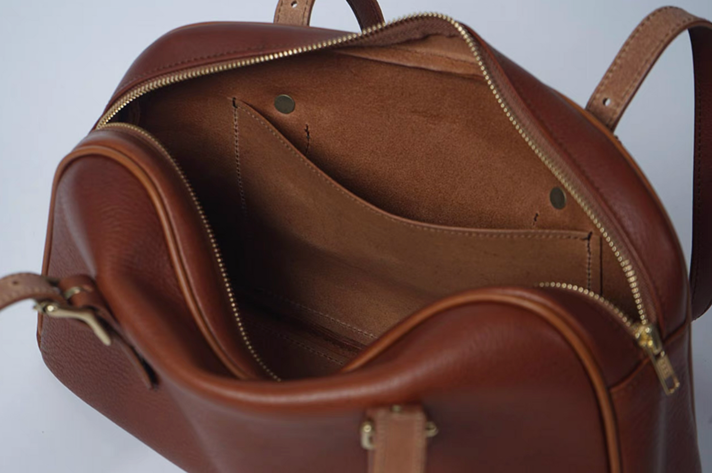 Simple and practical tote bag, medium size, can be carried by hand or over the shoulder, 2-way bag, horizontal mini shoulder bag