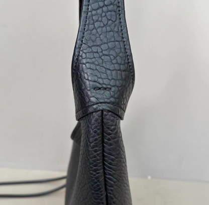 『受注生産』鹿革　ソフトショルダーバッグ　北海道鹿革