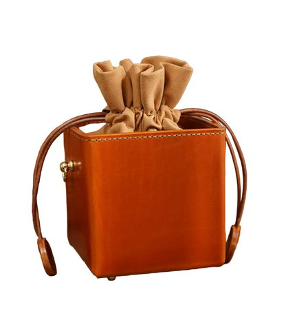 『受注生産』革ボックス　本革ボックスショルダーバッグ 『エシェリア/Eshellia Bovine』