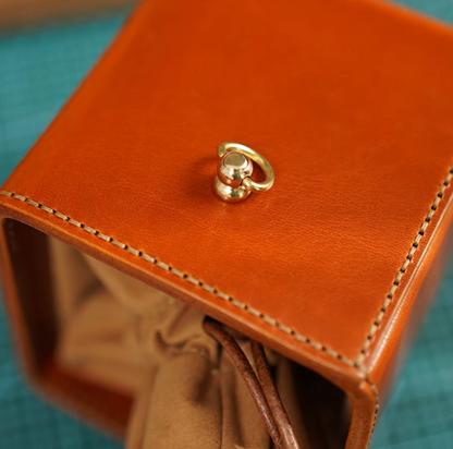 『受注生産』革ボックス　本革ボックスショルダーバッグ 『エシェリア/Eshellia Bovine』