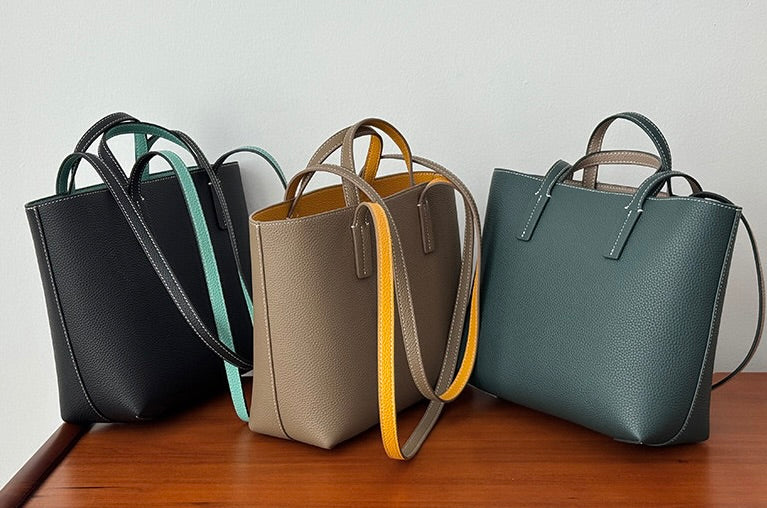 『受注生産』牛革ミニマルトートバッグ ― 通勤・日常にちょうどいいサイズ感 ―