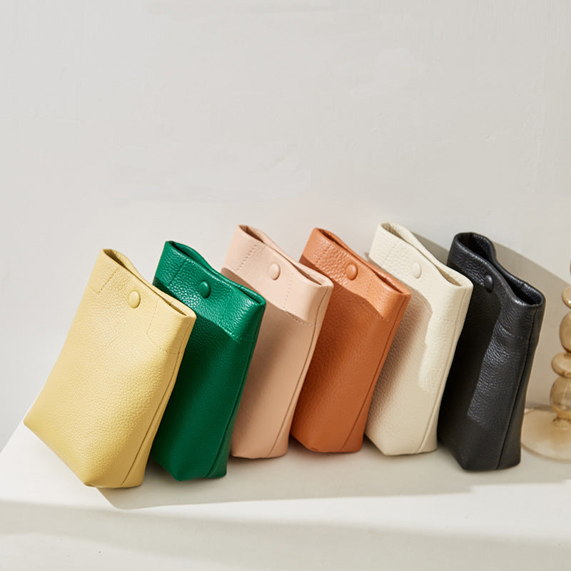 『受注生産』レザーミニサコッシュ — 本革スマートフォンポーチ