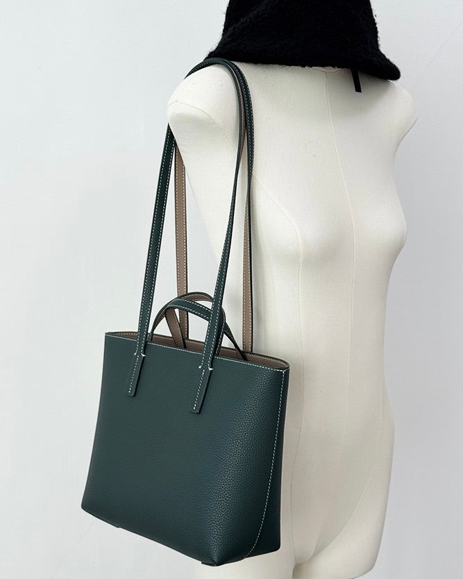 『受注生産』牛革ミニマルトートバッグ ― 通勤・日常にちょうどいいサイズ感 ―