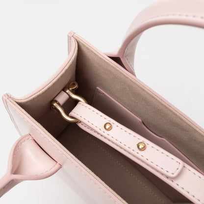 【受注生産】スクエア レザー 2WAY トートバッグ