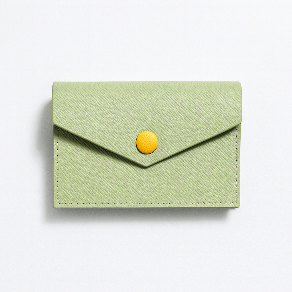 カードケース 本革 ミニ財布小銭入れ背面ポケット 薄型 コンパクト (5色展開)