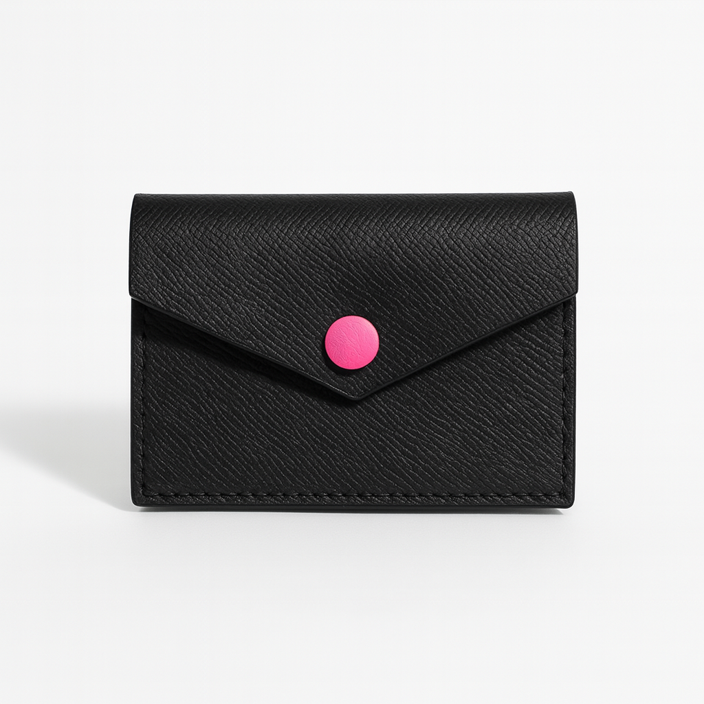 カードケース 本革 ミニ財布小銭入れ背面ポケット 薄型 コンパクト (5色展開)