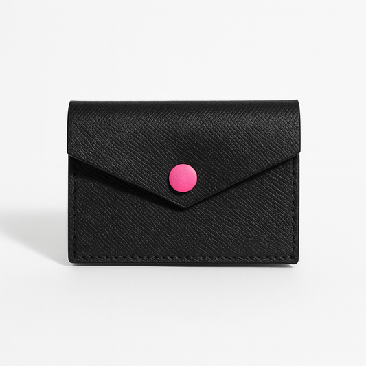 カードケース 本革 ミニ財布小銭入れ背面ポケット 薄型 コンパクト (5色展開)