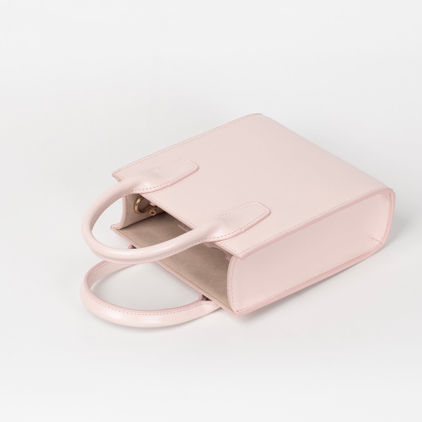 【受注生産】スクエア レザー 2WAY トートバッグ