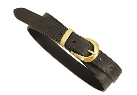 Women's leather belt 25mm Italian cowhide simple leather belt belt